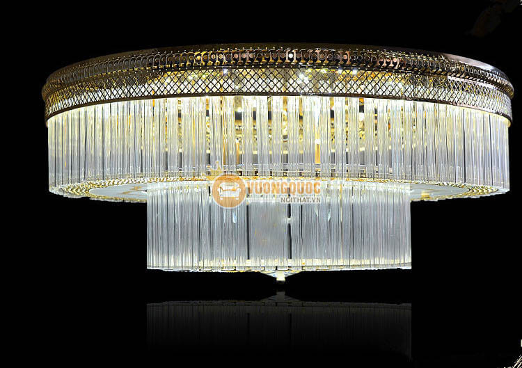 Đèn trần thủy tinh đẹp trang trí nội thất CM262-9